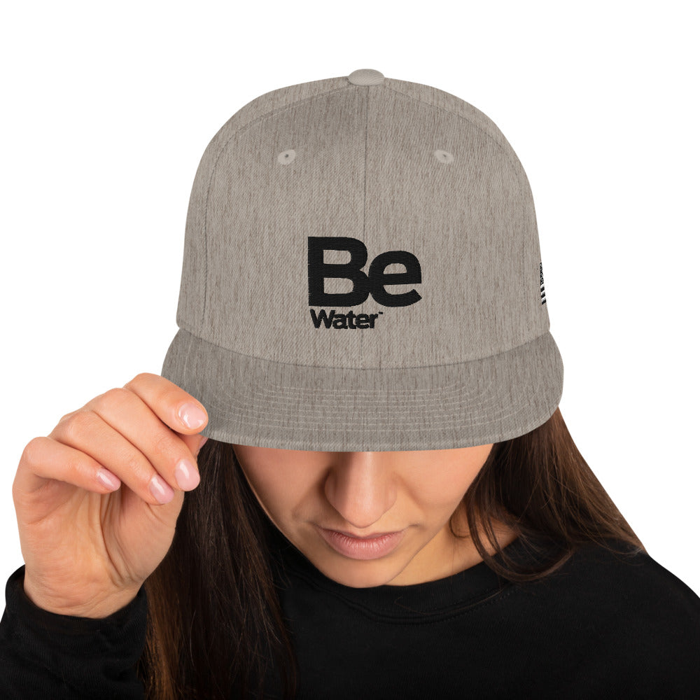 Be Water Snapback Hat